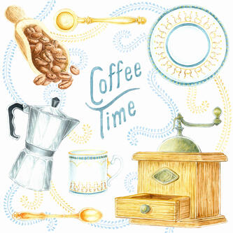 Coffee Time pattern