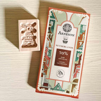 Netherlands chocolate mockup